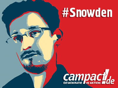 Unterschriftenaktion für Snowden